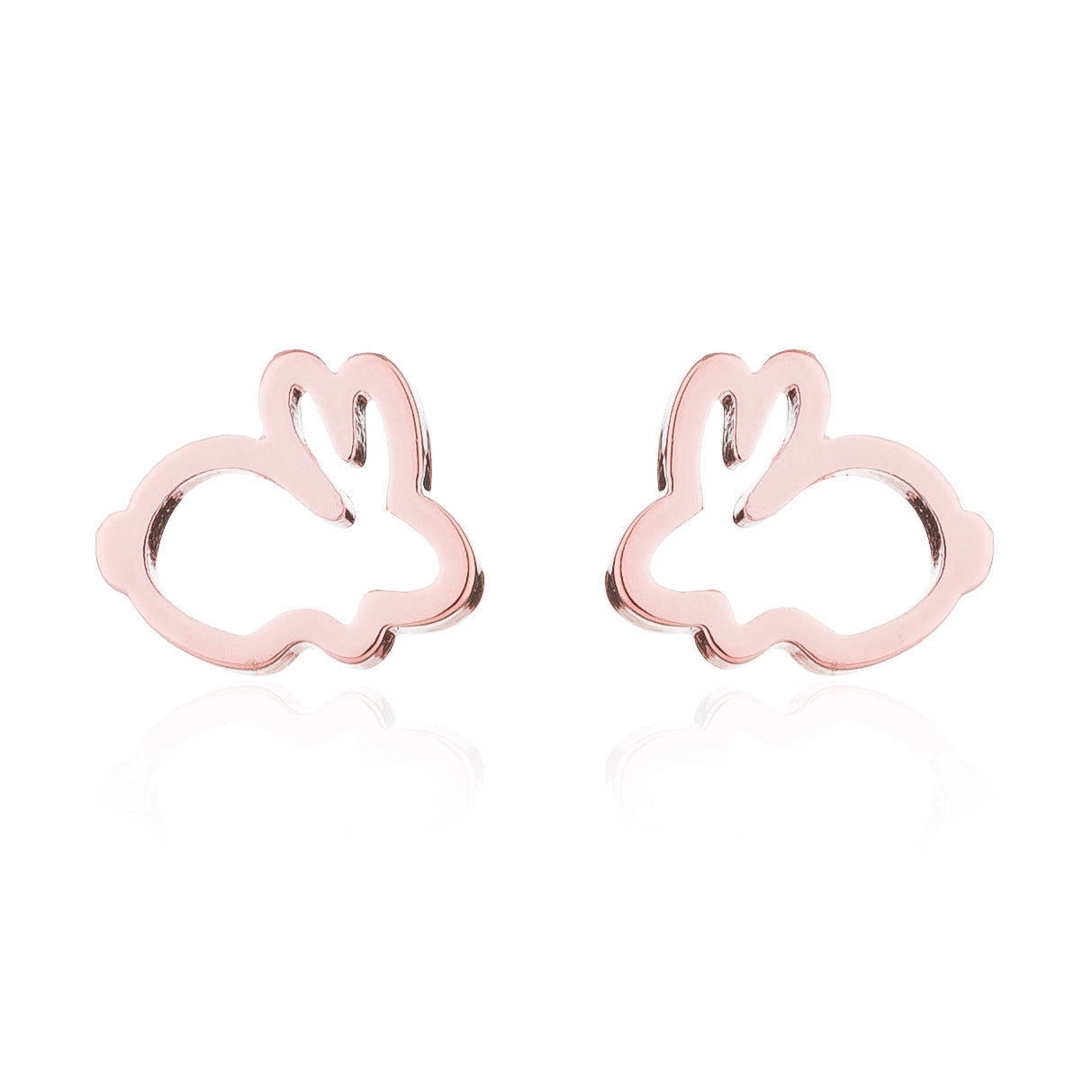 Cute hollow bunny earrings