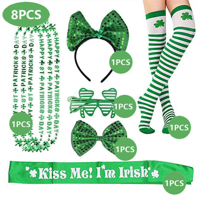 Irish Shoulder Strap Suit Party Decoration