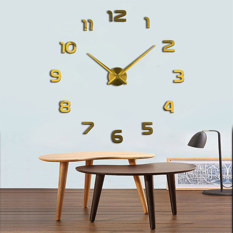 Living Room Super Acrylic DIY Wall Clock Living Room