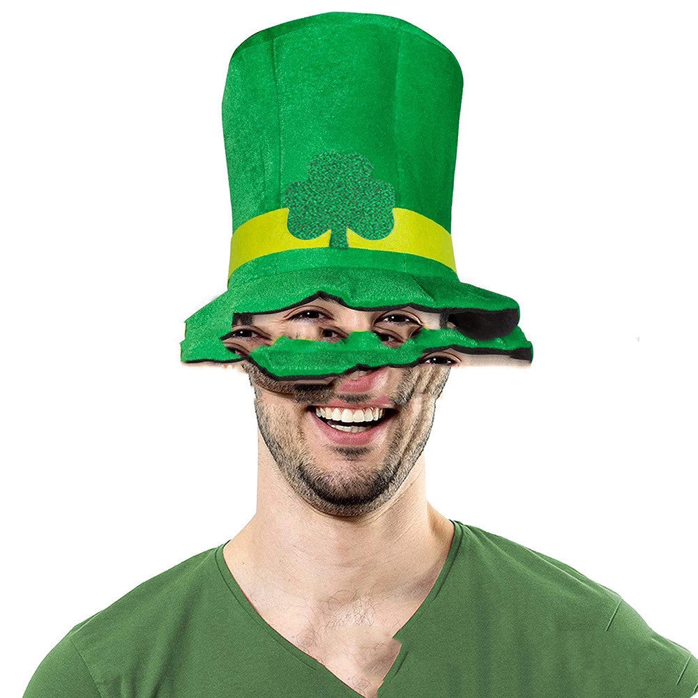 Irish Festival St Patrick's Festival Carnival Green Beard Hat