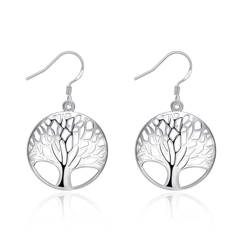 Tree Shaped Earrings For Fashionable Women's Lives